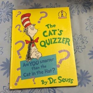 Dr Seuss book " The Cat's Quizzer"